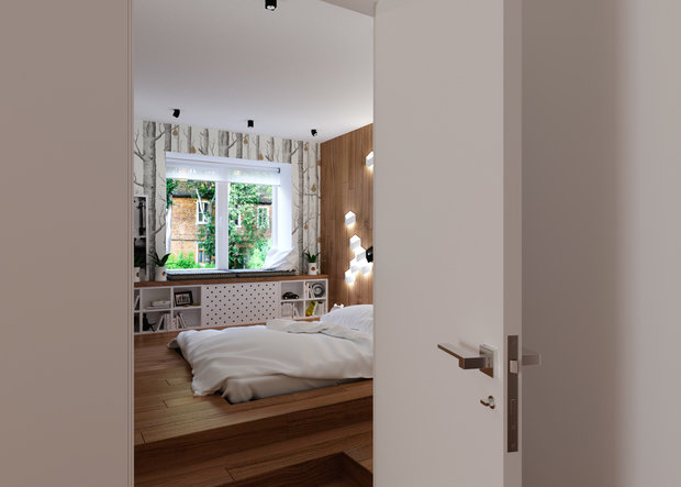 Фото из портфолио Квартира для байкера – фотографии дизайна интерьеров на INMYROOM