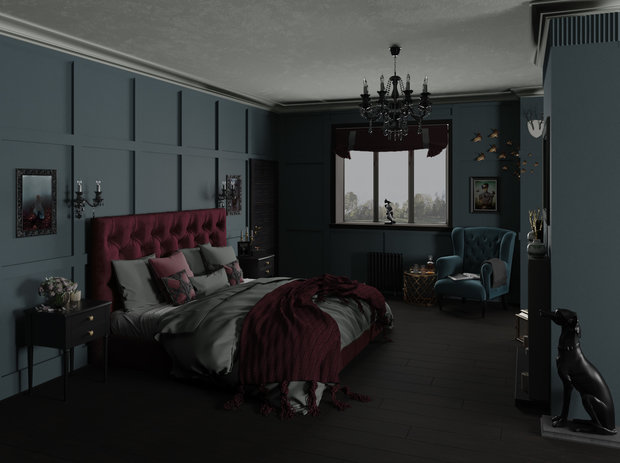Фото из портфолио Туман и Бордо – фотографии дизайна интерьеров на INMYROOM