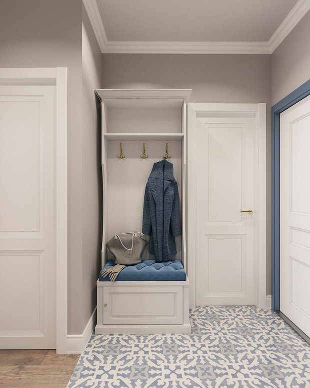 Фото из портфолио Современная классика в Москве 80кв – фотографии дизайна интерьеров на INMYROOM