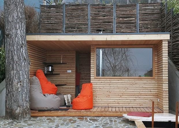 Фотография: Терраса в стиле Эко, Ремонт на практике, Анна Рагулина, Технониколь, утеплитель, утеплитель для бани – фото на INMYROOM