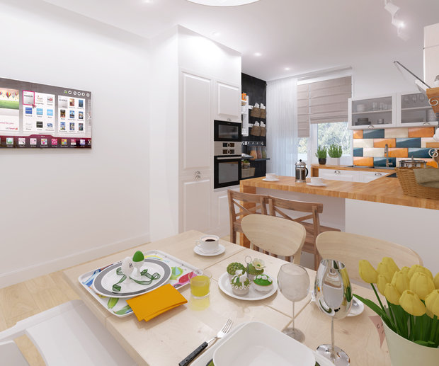 Фото из портфолио Улица Зелинского, 86 м2 – фотографии дизайна интерьеров на INMYROOM