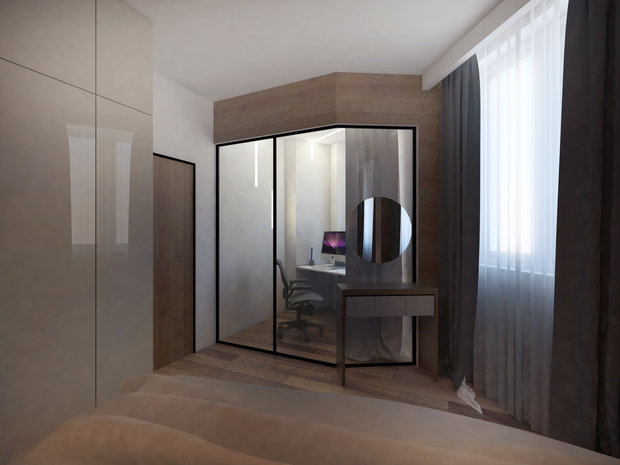 Фото из портфолио Квартира в ЖК Дирижабль – фотографии дизайна интерьеров на INMYROOM