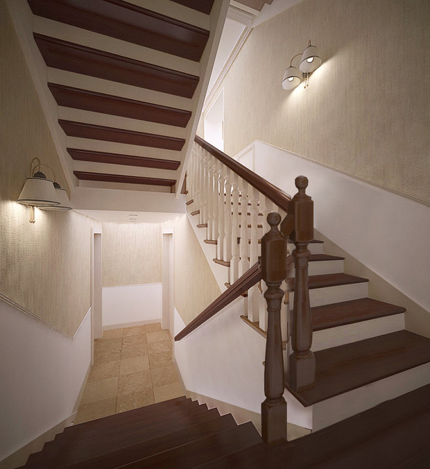 Фото из портфолио Частный жилой дом. Классика – фотографии дизайна интерьеров на INMYROOM