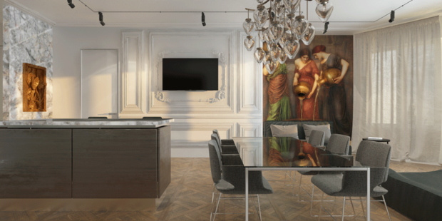 Фото из портфолио Классика для молодой девушки – фотографии дизайна интерьеров на INMYROOM