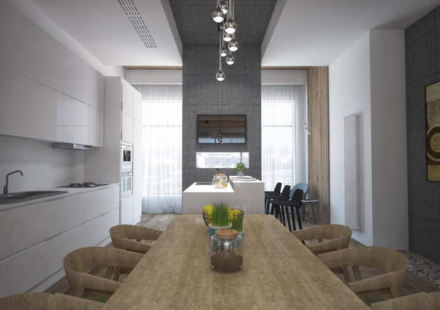 Фото из портфолио Apartment on Kutuzovsky Avenue – фотографии дизайна интерьеров на INMYROOM