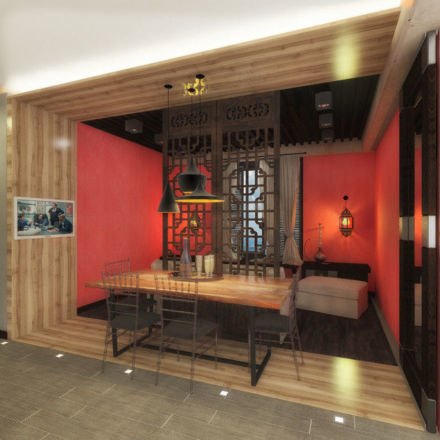 Фото из портфолио Квартира в стиле фьюжн – фотографии дизайна интерьеров на INMYROOM