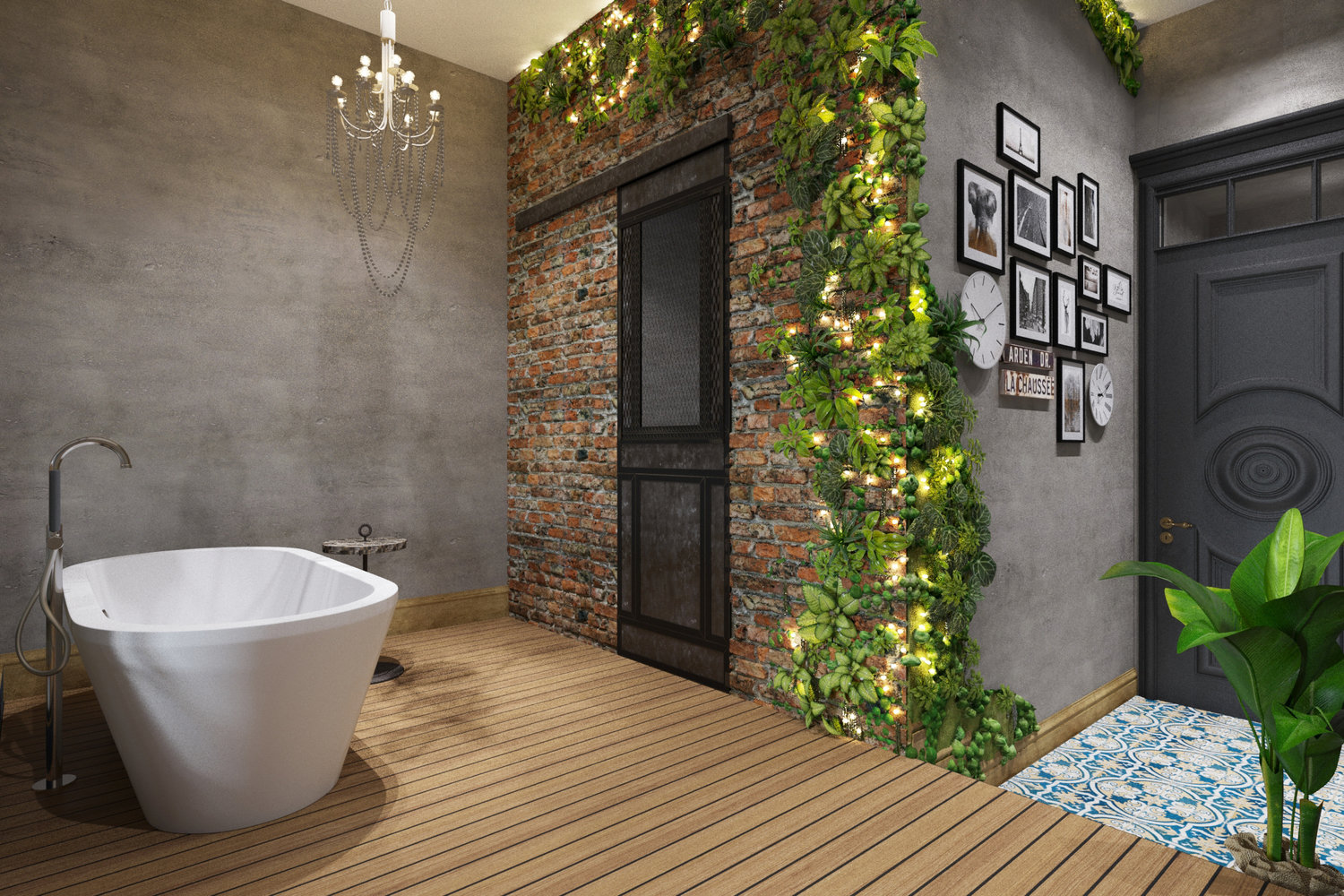 Фотография: Ванная в стиле Лофт, Квартира, Проект недели, Москва, Светлана Гаврилова, 3 комнаты, Более 90 метров – фото на INMYROOM Фотография: Ванная в стиле Лофт, Квартира, Проект недели, Москва, Светлана Гаврилова, 3 комнаты, Более 90 метров – фото на INMYROOM