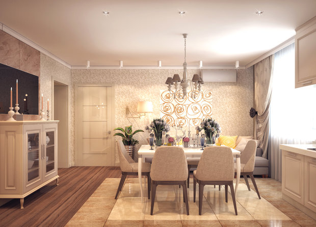 Фото из портфолио Улица Дружбы, 90 м2 – фотографии дизайна интерьеров на INMYROOM