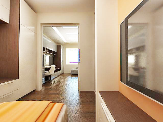 Фото из портфолио Проект однокомнатной квартиры. – фотографии дизайна интерьеров на INMYROOM Фото из портфолио Проект однокомнатной квартиры. – фотографии дизайна интерьеров на INMYROOM