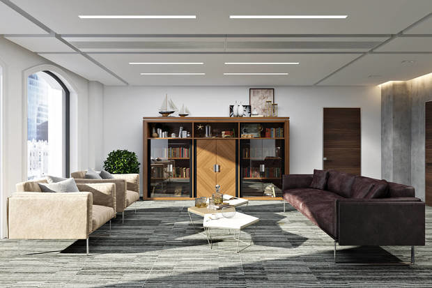 Фото из портфолио Офис "Газпром СПГ Санкт-Петербург" – фотографии дизайна интерьеров на INMYROOM