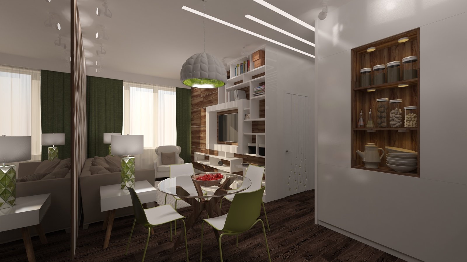 Фото из портфолио Квартира в ЖК "Микрогород в Лесу" – фотографии дизайна интерьеров на INMYROOM Фото из портфолио Квартира в ЖК "Микрогород в Лесу" – фотографии дизайна интерьеров на INMYROOM