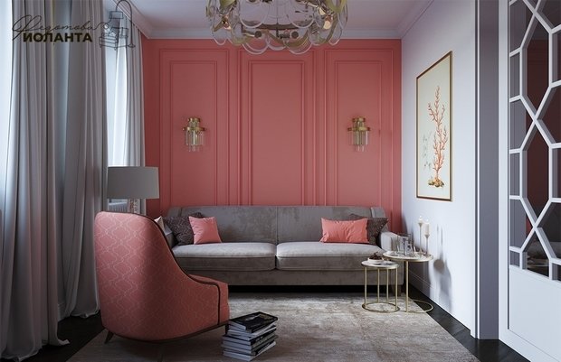 Фото из портфолио ЖК Коралл (гостиная) – фотографии дизайна интерьеров на INMYROOM
