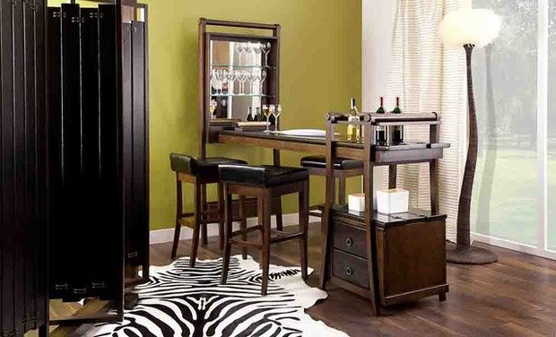 Фотография: Мебель и свет в стиле Восточный, Эклектика, Кухня и столовая, Интерьер комнат, Барная стойка – фото на INMYROOM