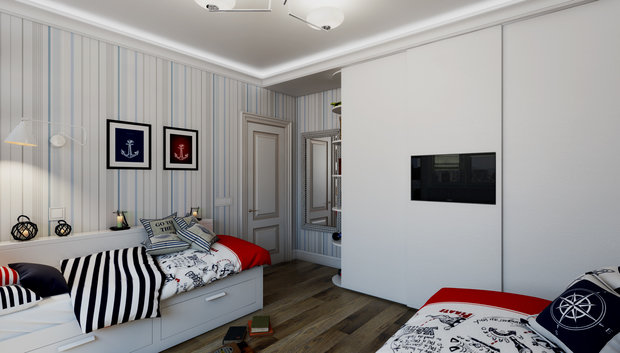Фото из портфолио Квартира в г. Химки – фотографии дизайна интерьеров на INMYROOM