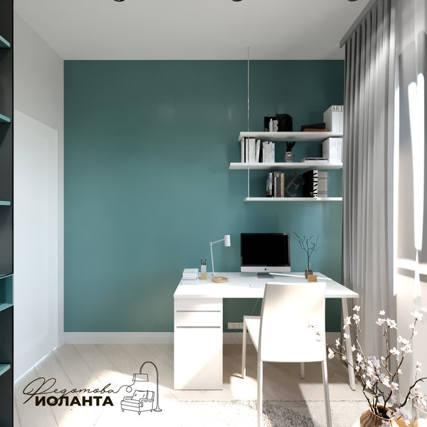 Фото из портфолио Кабинет 2 – фотографии дизайна интерьеров на INMYROOM