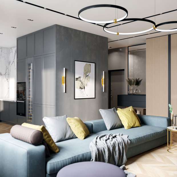 Фото из портфолио Квартира в Челябинске – фотографии дизайна интерьеров на INMYROOM