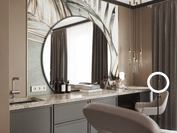 Фото из портфолио Салон красоты – фотографии дизайна интерьеров на INMYROOM