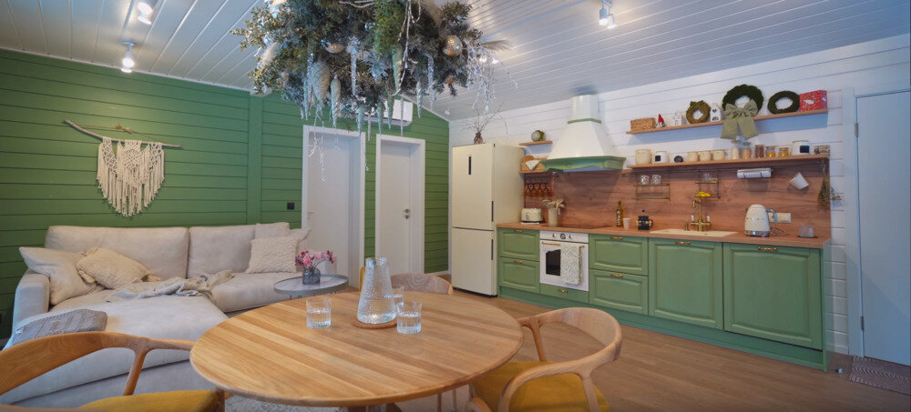 Фотография: в стиле , Дом, Интерьер комнат, Дизайн интерьера, Переделка, Москва, интерьер дома, как обустроить загородный дом, мансарда в загородном доме, маленький загородный дом, загородный дом, Ирина Безрукова, Звездный дом, дом с баней, дом с панорамными окнами – фото на INMYROOM