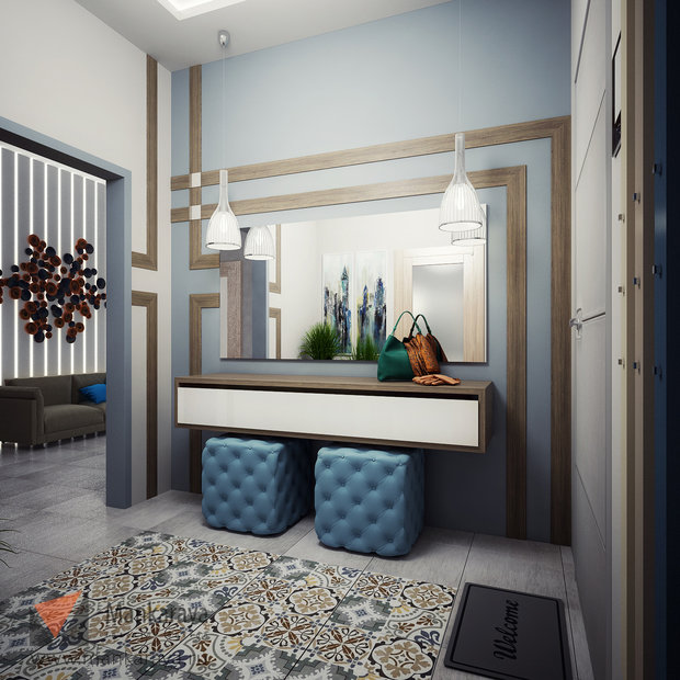 Фото из портфолио Новорижское шоссе – фотографии дизайна интерьеров на INMYROOM