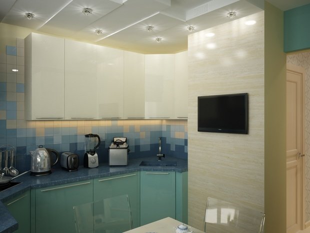 Фото из портфолио Небольшая квартира в МКР "Текстильщики". – фотографии дизайна интерьеров на INMYROOM