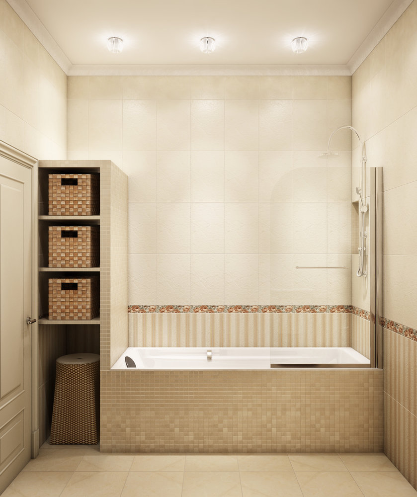 Фотография: Ванная в стиле Современный, Классический, Квартира, Проект недели – фото на INMYROOM