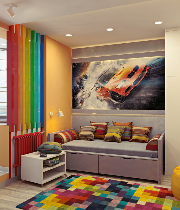 Фото из портфолио Радужный гранат – фотографии дизайна интерьеров на INMYROOM