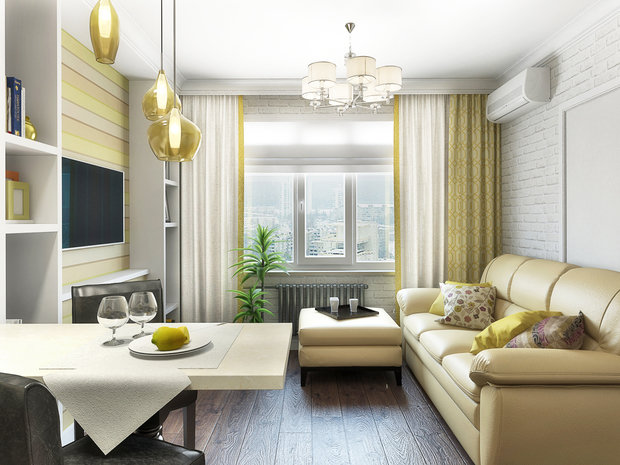 Фото из портфолио Белый город – фотографии дизайна интерьеров на INMYROOM