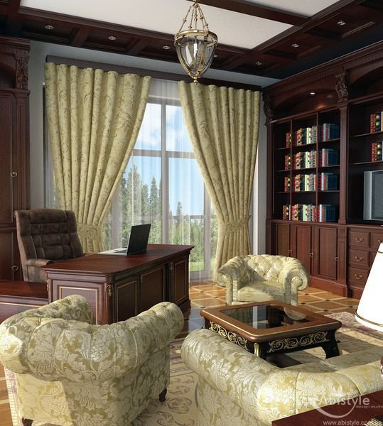 Фото из портфолио кабинет – фотографии дизайна интерьеров на InMyRoom.ru