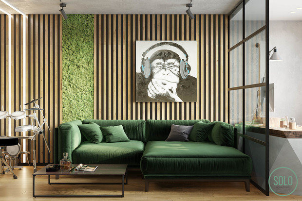 Фото из портфолио Loft House – фотографии дизайна интерьеров на INMYROOM
