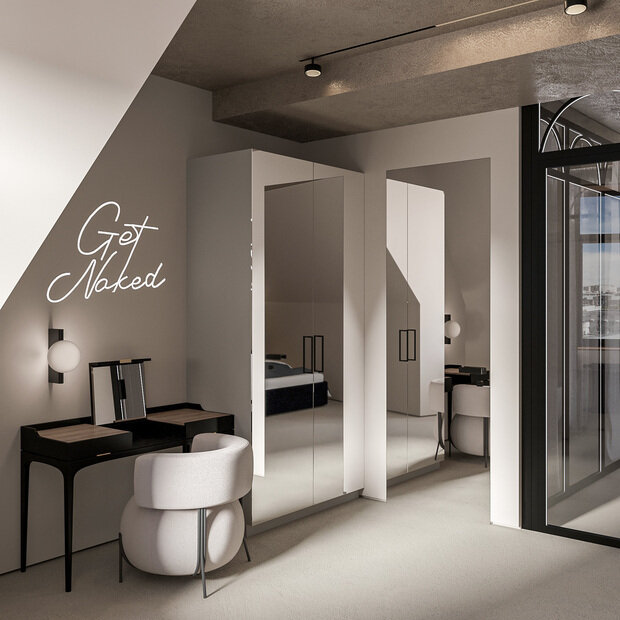 Фото из портфолио Квартира на Арбате – фотографии дизайна интерьеров на INMYROOM