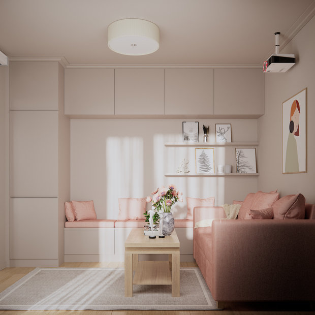 Фото из портфолио Квартира в Москве – фотографии дизайна интерьеров на INMYROOM