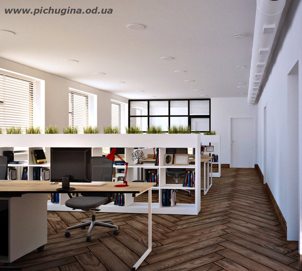 Фото из портфолио Офис, г.Витебск – фотографии дизайна интерьеров на INMYROOM