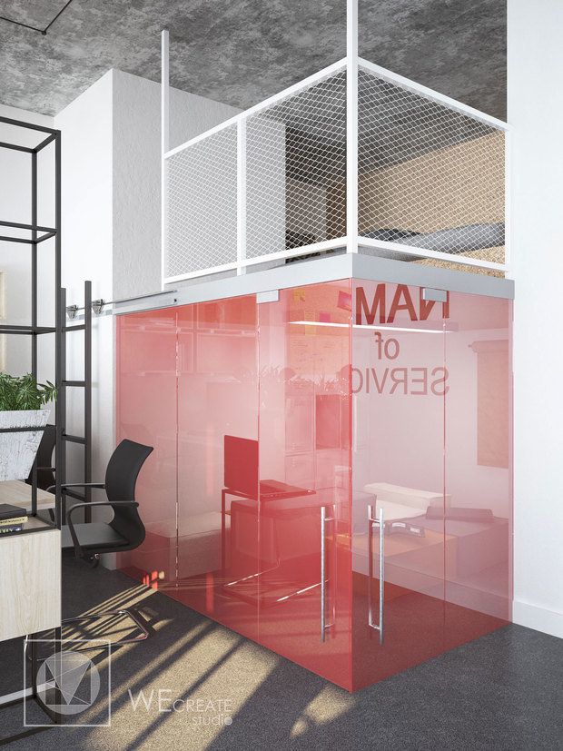 Фото из портфолио Офис в стиле лофт – фотографии дизайна интерьеров на INMYROOM