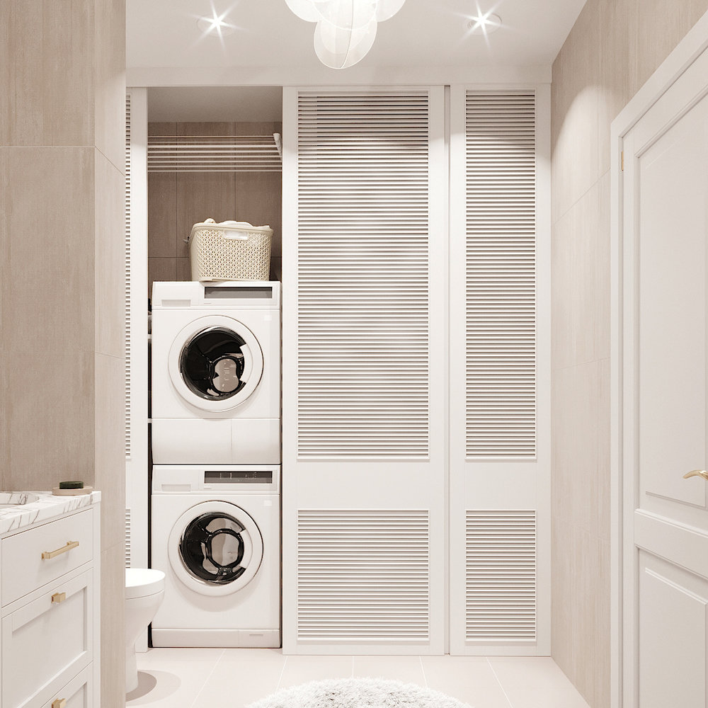 Фотография: Ванная в стиле Современный, Квартира, Проект недели, Санкт-Петербург, Елена Иванова, 3 комнаты, Более 90 метров – фото на INMYROOM