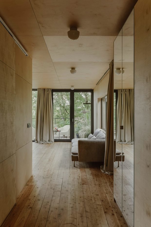 Фотография: Гостиная в стиле Эко – фото на INMYROOM