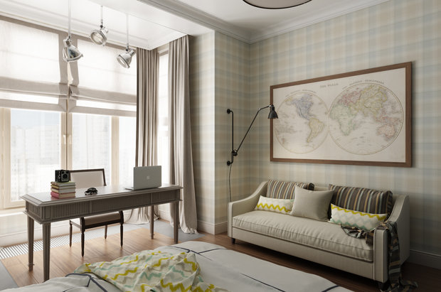 Фото из портфолио Дом на Победы, 5 – фотографии дизайна интерьеров на INMYROOM