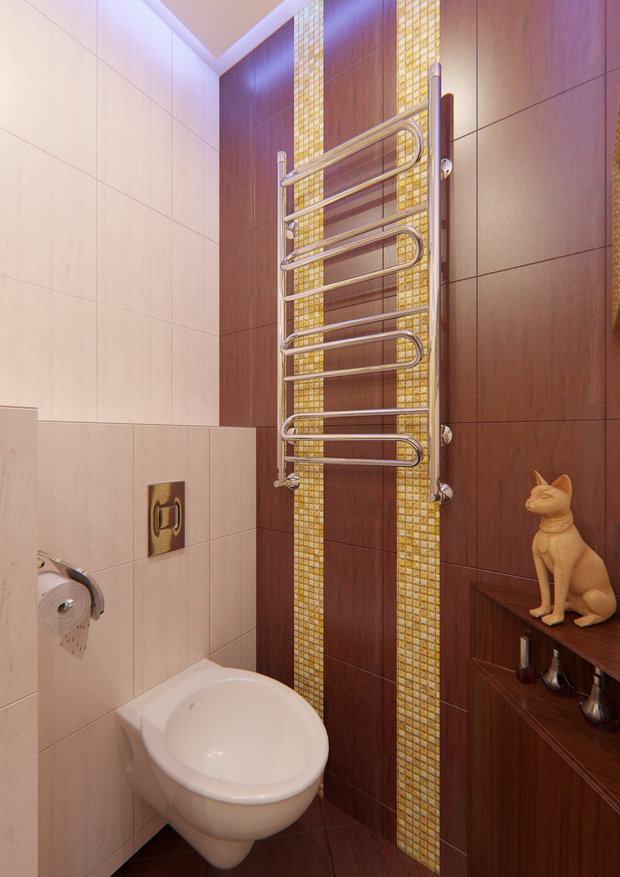 Фото из портфолио Ванная в египетском стиле – фотографии дизайна интерьеров на INMYROOM