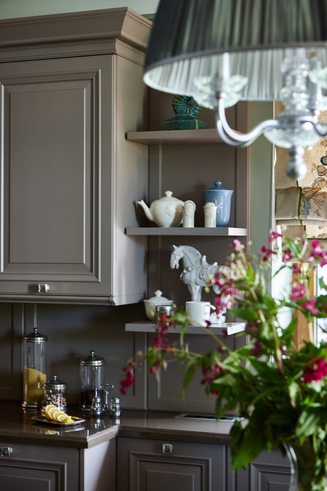 Фотография: Кухня и столовая в стиле Прованс и Кантри, Дом, Проект недели, Светлана Ильина, 4 и больше, Более 90 метров, ЖК «Суханово-парк» – фото на INMYROOM