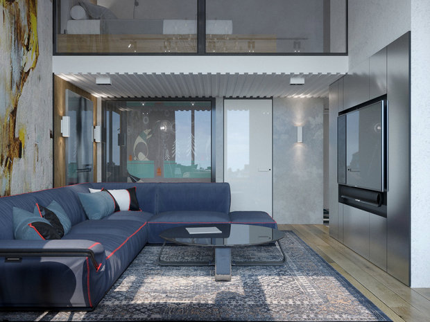 Фото из портфолио ЖК loftstudio8 – фотографии дизайна интерьеров на INMYROOM