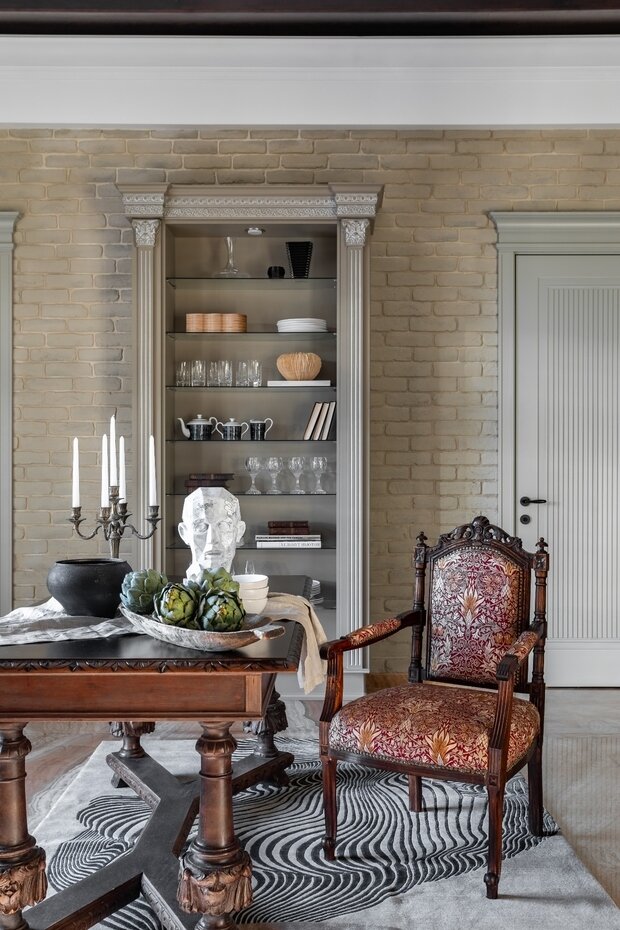 Фотография: Кухня и столовая в стиле Эклектика, Винтажный, Дом, Проект недели, Дача, Дом и дача, Московская область, 4 и больше, Более 90 метров, Сара Михайлова – фото на INMYROOM