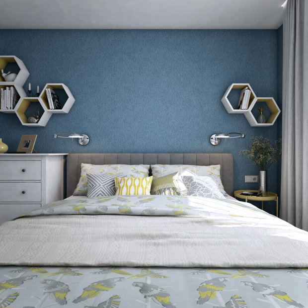 Фото из портфолио Двхкомнатная квартира в Москве – фотографии дизайна интерьеров на INMYROOM