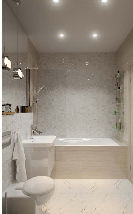 Фото из портфолио Стильная студия в новостройке. 25м² – фотографии дизайна интерьеров на INMYROOM