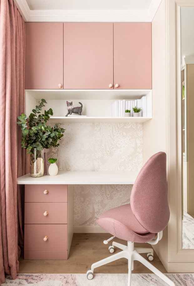 Фотография: Детская в стиле Классический, Современный, Квартира, Проект недели, Москва, 3 комнаты, 60-90 метров, Анастасия Бондарева, Bond Design – фото на INMYROOM