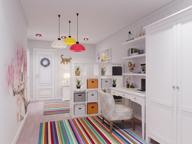 Фото из портфолио Квартира в классическом стиле, ЖК «Московский квартал», 80 кв.м. – фотографии дизайна интерьеров на INMYROOM