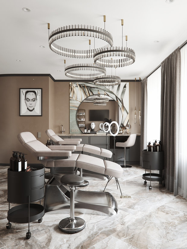 Фото из портфолио Салон красоты – фотографии дизайна интерьеров на INMYROOM