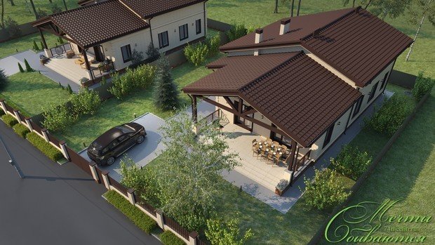 Фото из портфолио Комплекс жилых домов в загородном посёлке – фотографии дизайна интерьеров на INMYROOM