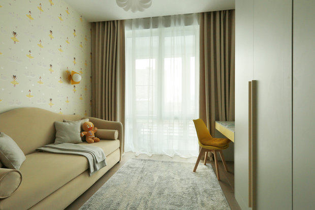 Фотография: Детская в стиле Современный, Квартира, Проект недели, Москва, 3 комнаты, 60-90 метров, Ирина Сагун – фото на INMYROOM