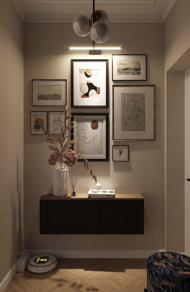 Фото из портфолио ТРЕХКОМНАТНАЯ КВАРТИРА В СТАРОМ ФОНДЕ – фотографии дизайна интерьеров на INMYROOM