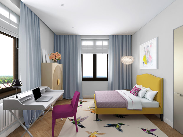 Фотография: Спальня в стиле Скандинавский, Современный, Дом, Минимализм, Проект недели – фото на INMYROOM