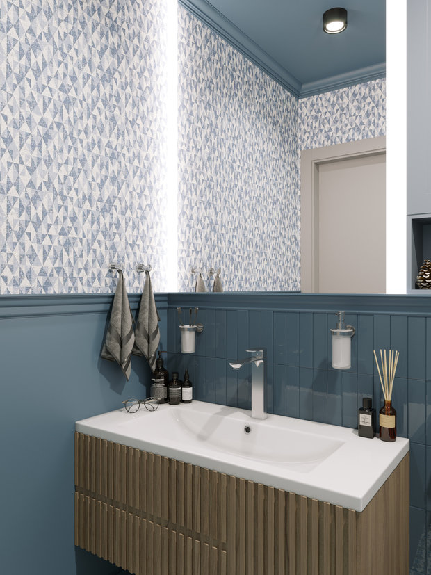 Фото из портфолио  Apartment «Summer garden»  – фотографии дизайна интерьеров на INMYROOM